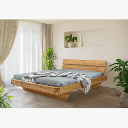 Poctivá Bett aus massivem Eichenholz 180 cm – robust & nachhaltig