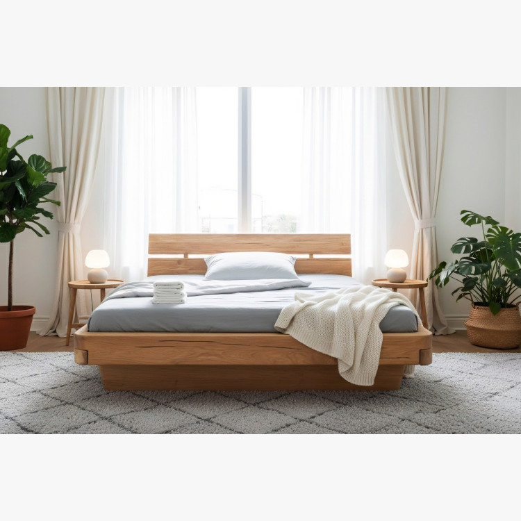 Poctivá Bett aus massivem Eichenholz 180 cm – robust & nachhaltig