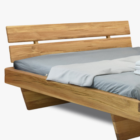 Poctivá Bett aus massivem Eichenholz 180 cm – robust & nachhaltig