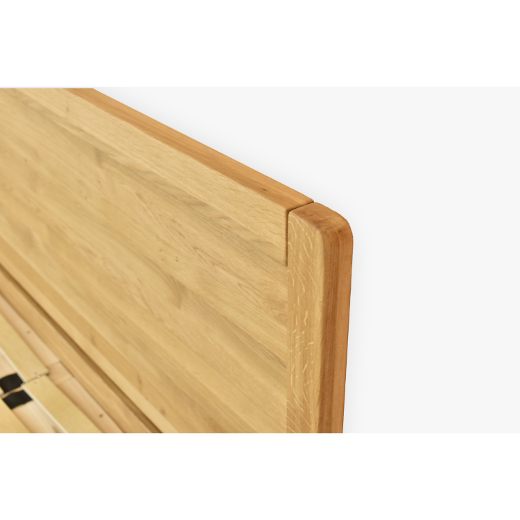 Manželská postel auf Eichenbeinen 180 x 200 cm, Prag