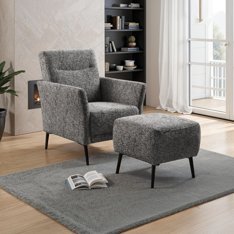 Design-Sessel TALVI aus massivem Holz