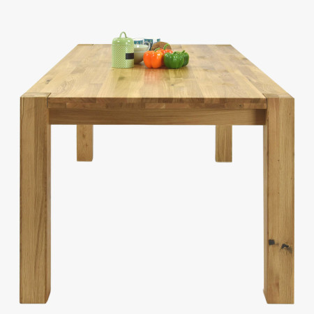 Eiche Massivholztisch für das Esszimmer, Košice 120 x 80 cm