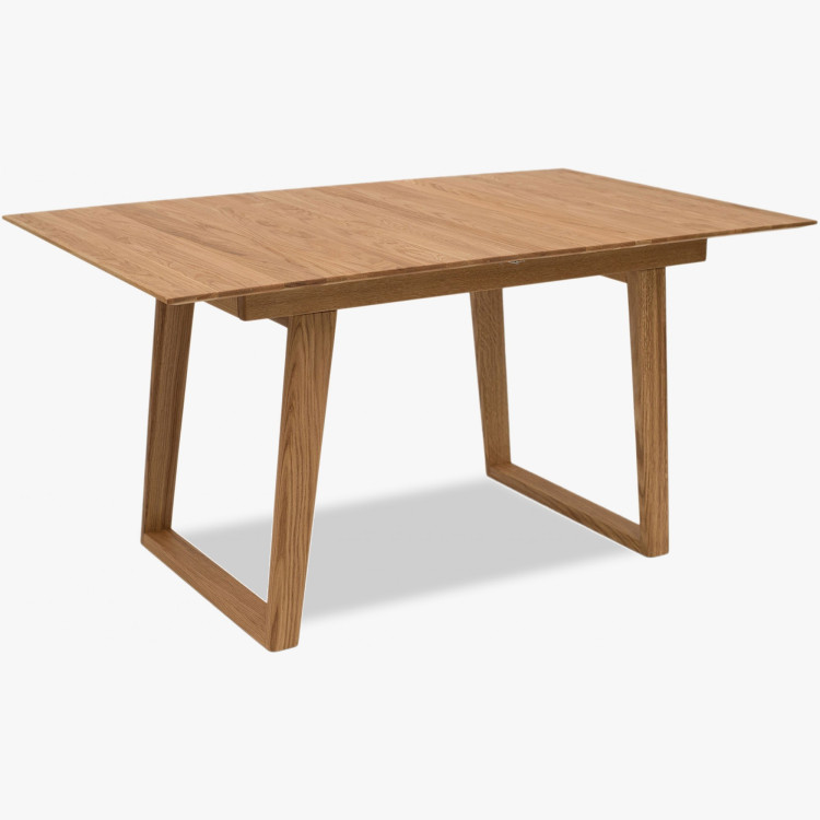 Rozklappbarer Tisch aus massivem Eichenholz 150 x 90 cm, Rouen