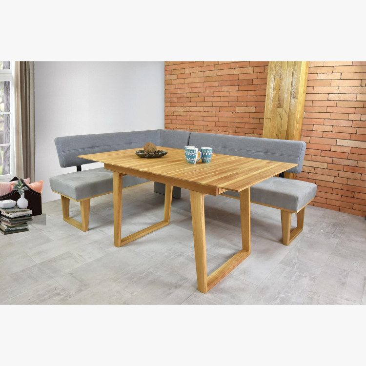 Rozklappbarer Tisch aus massivem Eichenholz 150 x 90 cm, Rouen