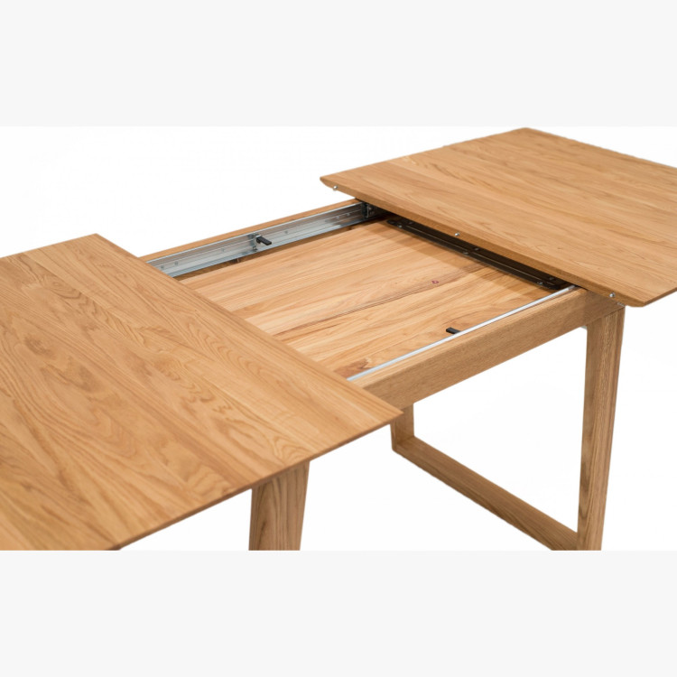 Rozklappbarer Tisch aus massivem Eichenholz 150 x 90 cm, Rouen