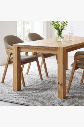 Dubischer Esstisch aus Massivholz, Košice 140 x 90 cm 2