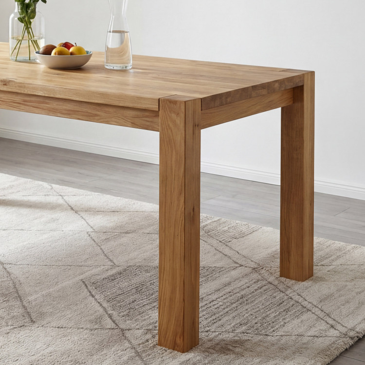 Dubischer Esstisch aus Massivholz, Košice 140 x 90 cm