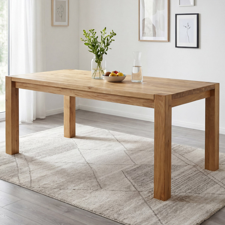 Dubischer Esstisch aus Massivholz, Košice 180 x 90 cm