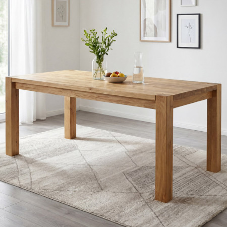 Dubischer Esstisch aus Massivholz, Košice 180 x 90 cm