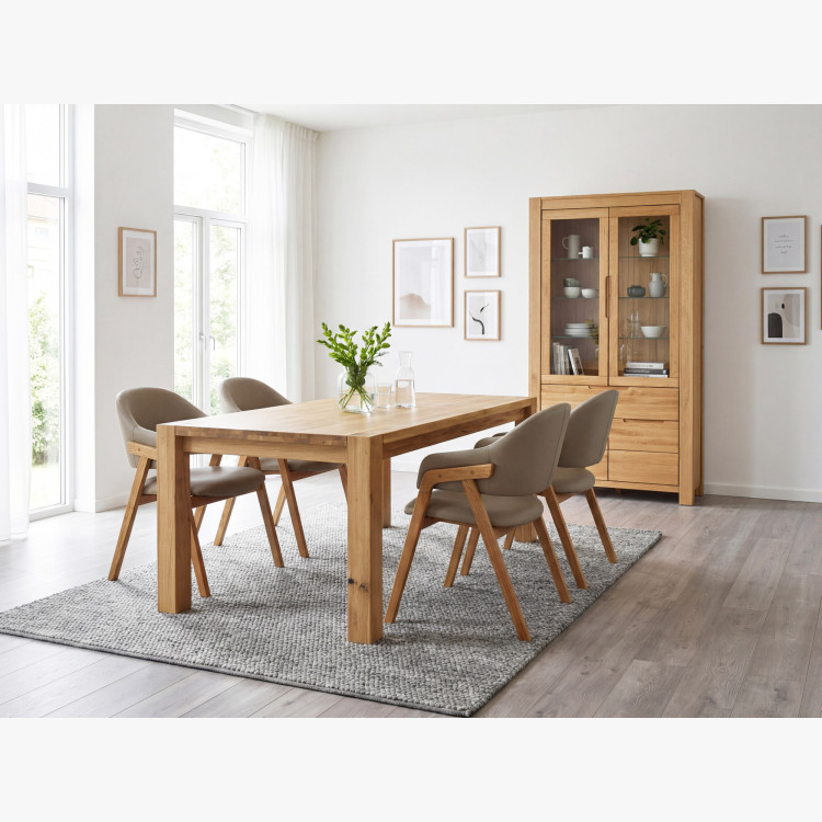 Dubischer Esstisch aus Massivholz, Košice 180 x 90 cm