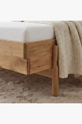 Eichenbett Satvar 180x200 cm skandinavischer Stil 2