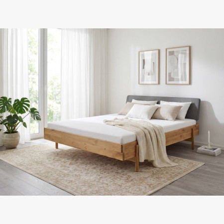 Eichenbett Satvar 180x200 cm skandinavischer Stil