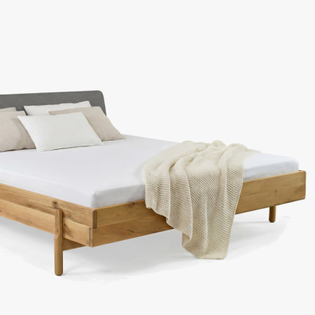 Eichenbett Satvar 180x200 cm skandinavischer Stil