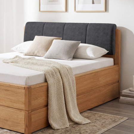 Postel 200 cm mit Stauraum, Helsinki Öl