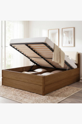 Postel mit Stauraum Ehebett DP, Helsinki 140 x 200 cm 2