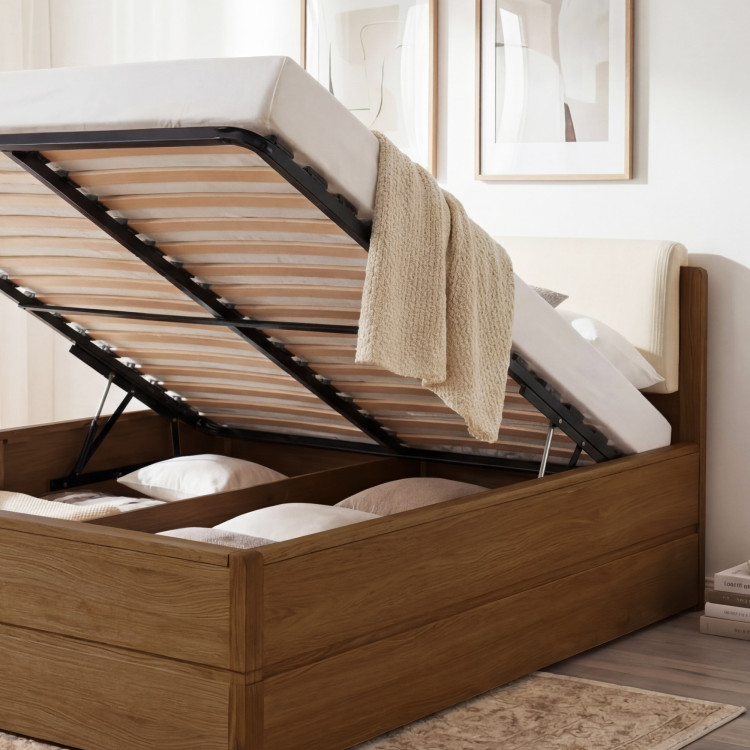 Postel mit Stauraum Ehebett DP, Helsinki 140 x 200 cm