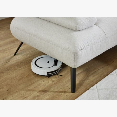 Sedergarnitur CALAIS – moderne Eckcouch mit hohen Beinen L