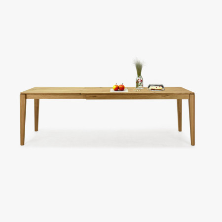 Ausziehbarer Massivholztisch 140 x 90 cm (225 x 90 cm)