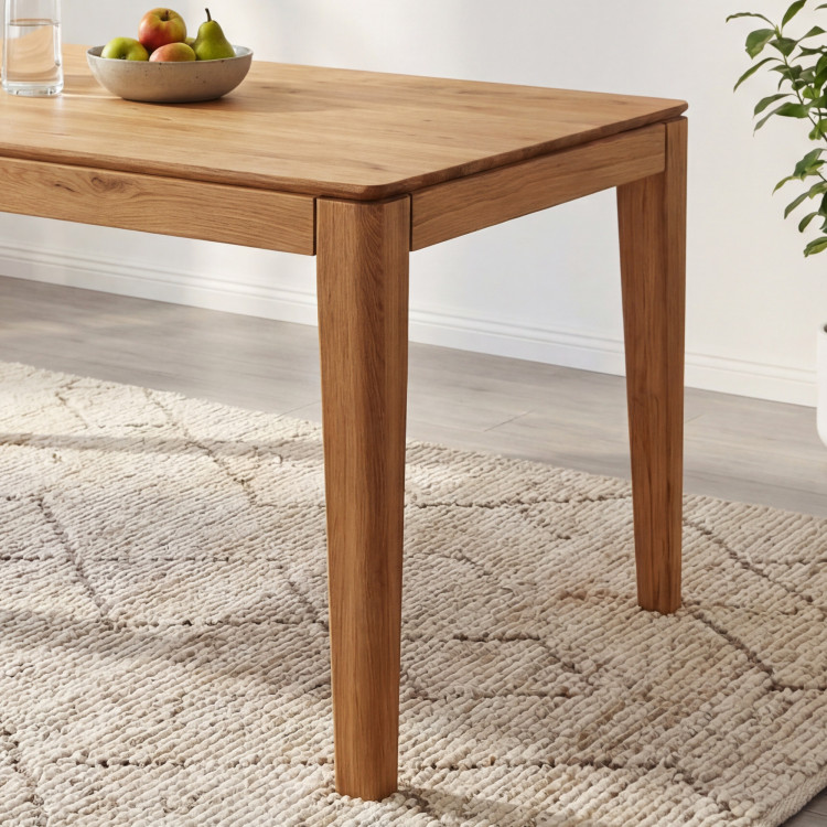 Ausziehbarer Massivholztisch 180 x 90 cm ( 265 x 90 cm )