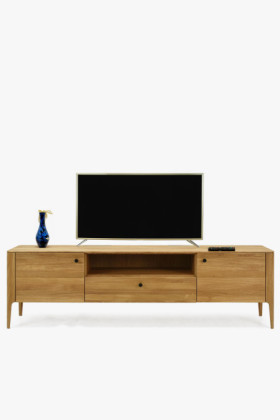 Eichen-TV-Kommode auf Füßen, Kosice 2