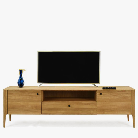 Eichen-TV-Kommode auf Füßen, Kosice