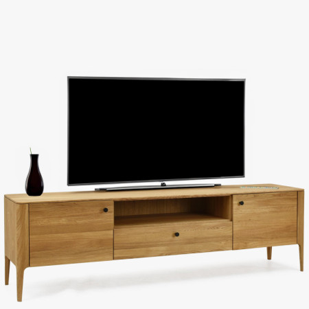 Eichen-TV-Kommode auf Füßen, Kosice