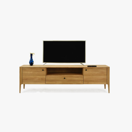 Eichen-TV-Kommode auf Füßen, Kosice