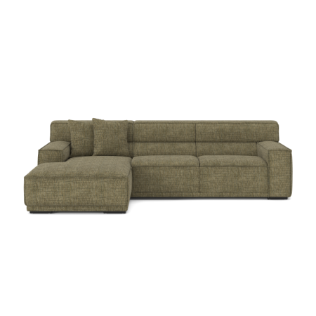 Rundeckecke Couch KUBO – linke Ecke