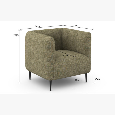 Křeslo Sunrise – moderner Design-Sessel