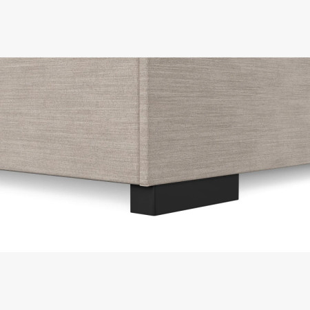 Postel 120 x 200 inklusive Matratze, Stauraum + LED