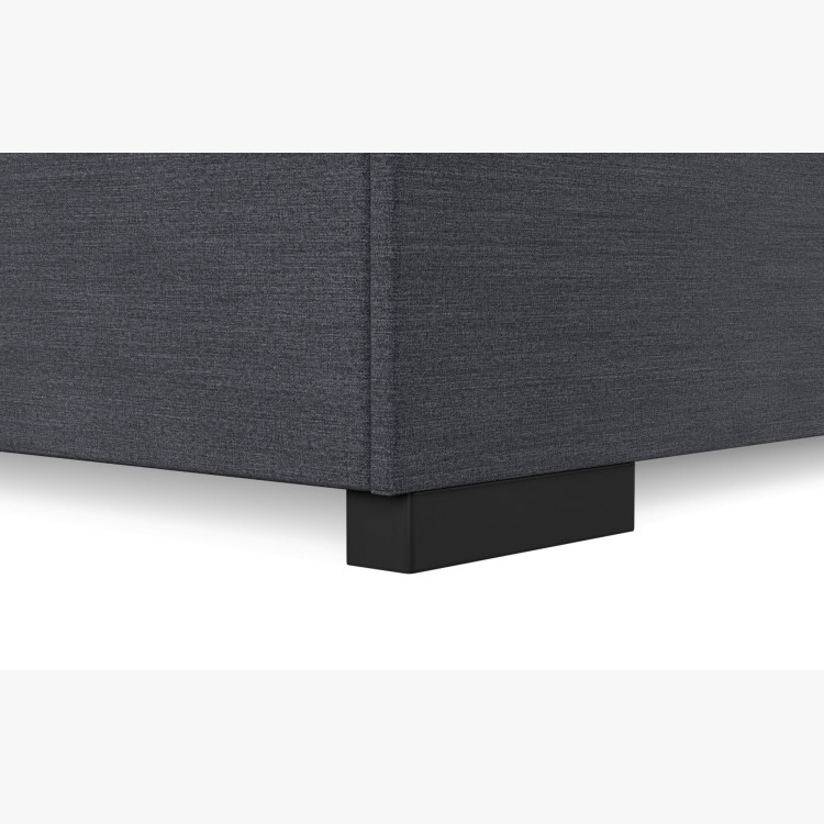 Postel 120 x 200 inklusive Matratze, Stauraum + LED