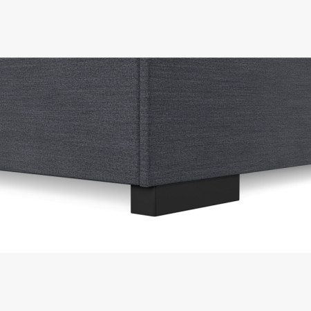 Postel 120 x 200 inklusive Matratze, Stauraum + LED