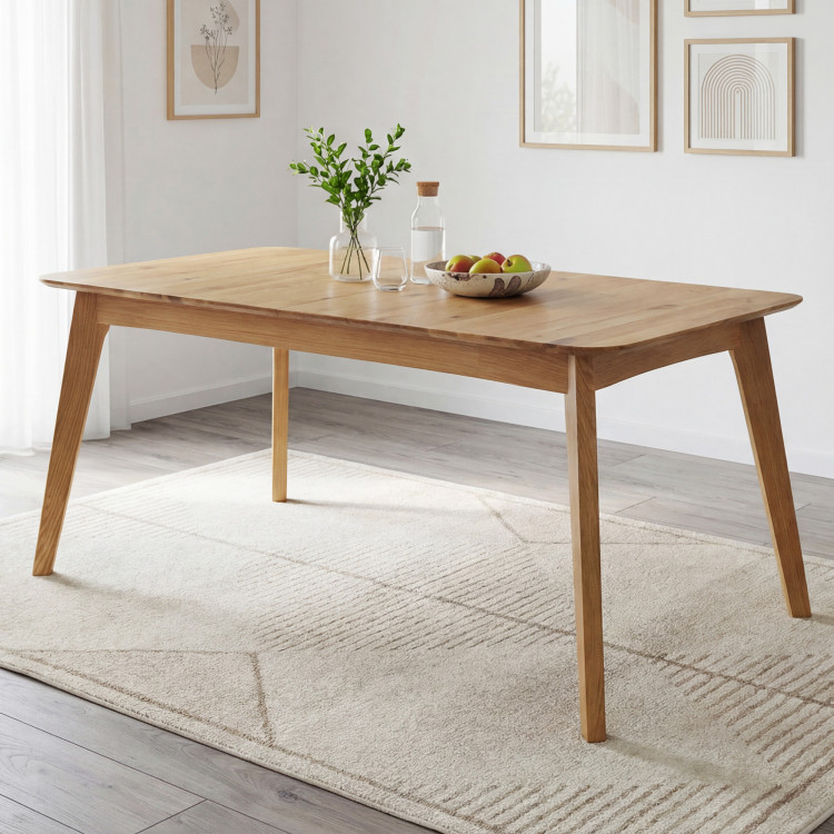 Rozklappbarer Massivholztisch 160 x 90