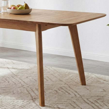 Rozklappbarer Massivholztisch 160 x 90