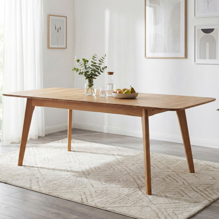 Rozklappbarer Massivholztisch 160 x 90