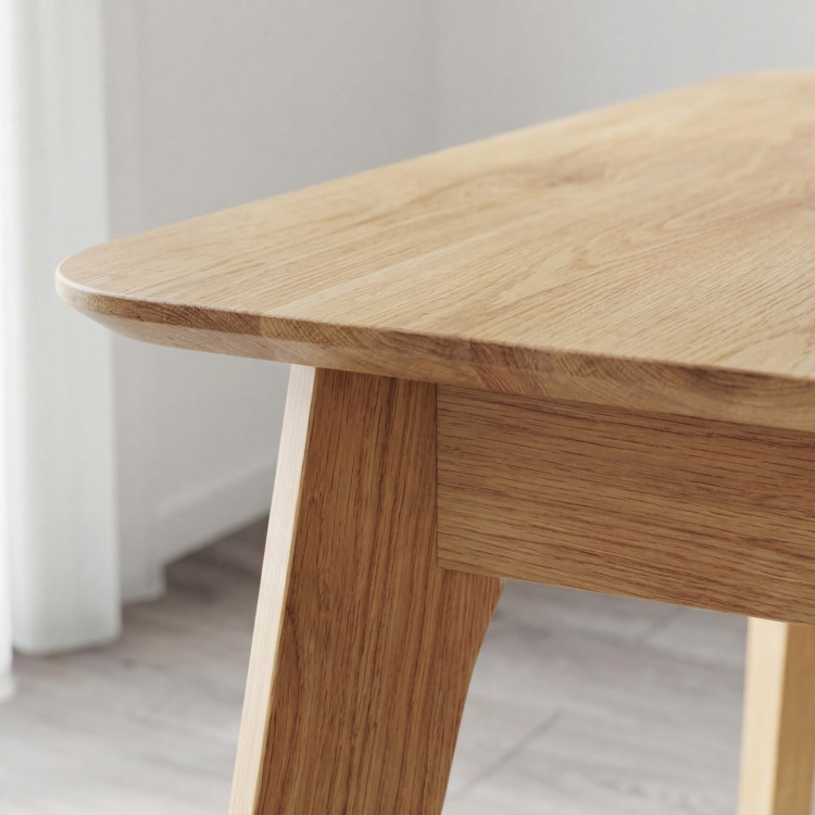 Rozklappbarer Massivholztisch 160 x 90