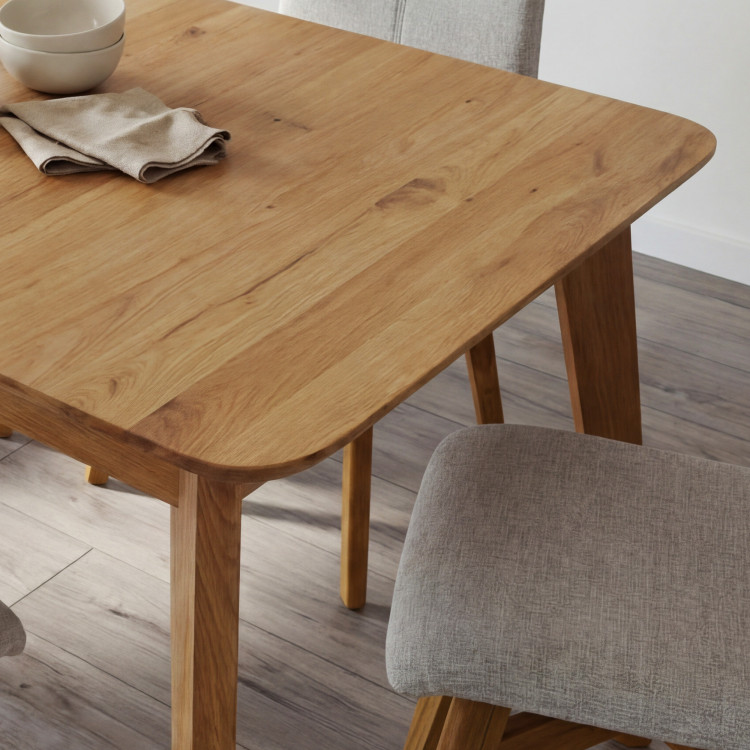 Rozklappbarer Massivholztisch 160 x 90