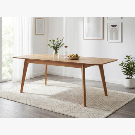 Rozklappbarer Massivholztisch 160 x 90