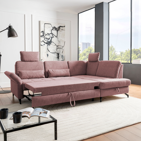 Moderne Polstergarnitur Westham Rechts