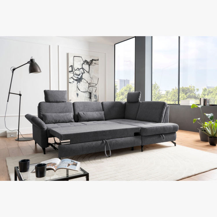 Moderne Polstergarnitur Westham Rechts