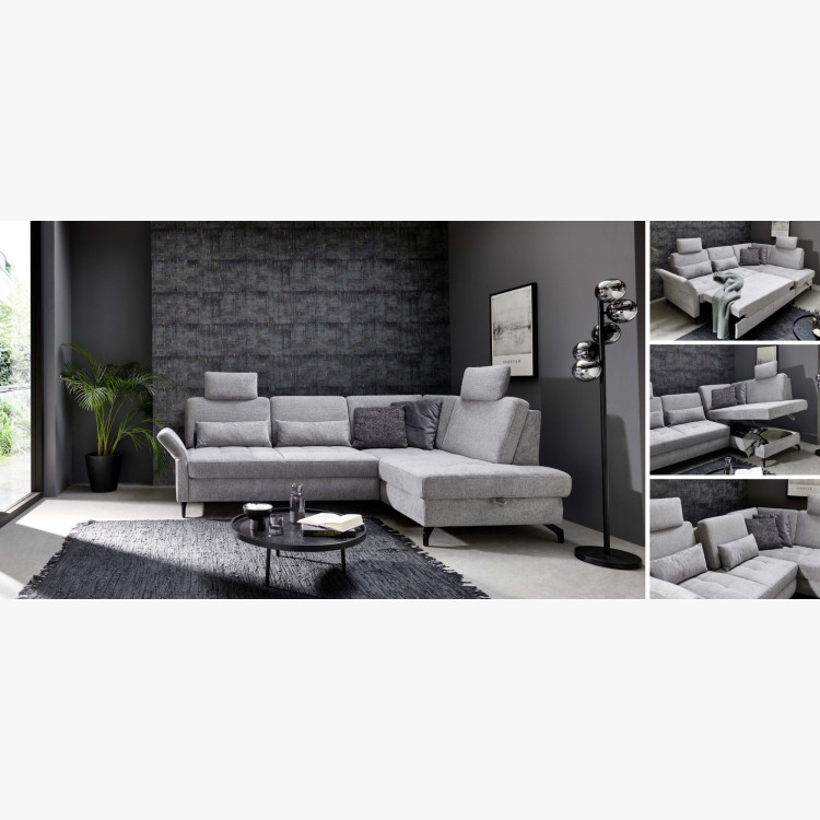 Moderne Polstergarnitur Westham Rechts
