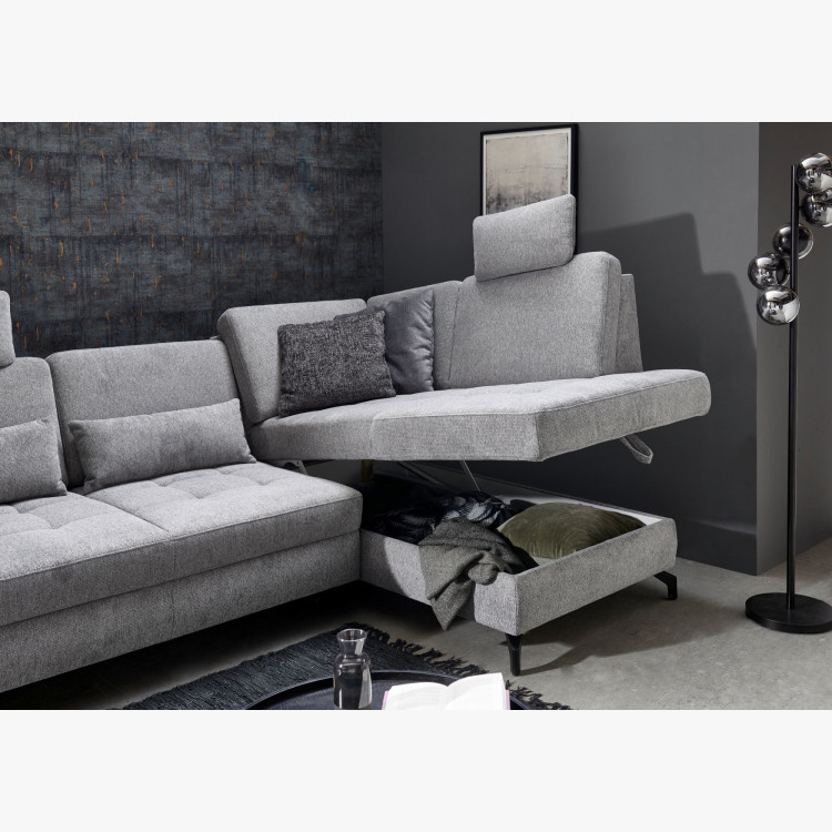 Moderne Polstergarnitur Westham Rechts