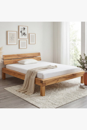 Postel aus Massivholz Ernad III 180 x 200 cm