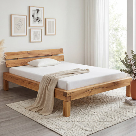 Postel aus Massivholz Ernad III 180 x 200 cm