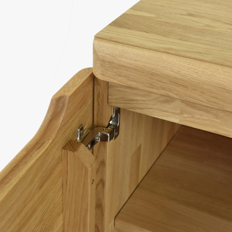 Zweiturige Holzvitrine auf Füßen, Prag 12