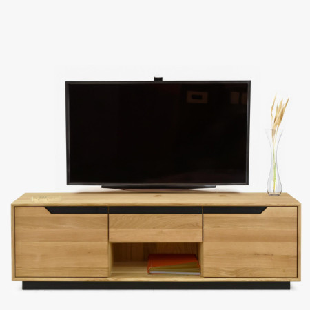 Dubowa TV-Kommode mit Türen und Schublade, Budapest