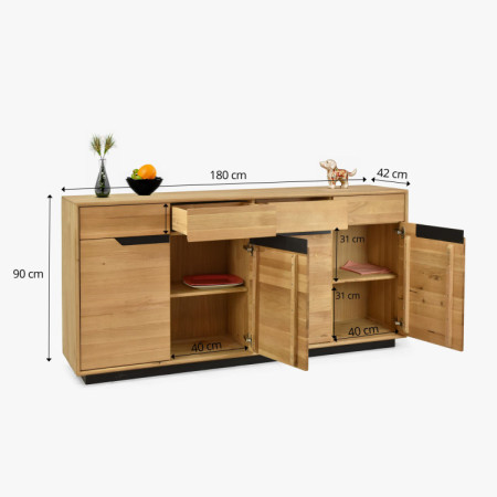 Holz-Eiche Kommode für das Schlafzimmer