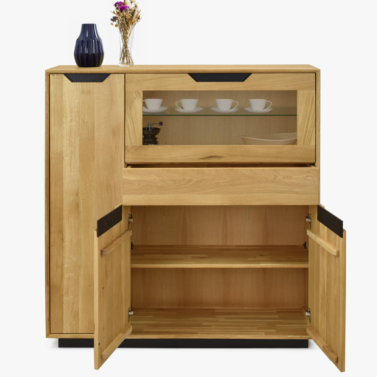 Holz-Eichen-Buffetschrank