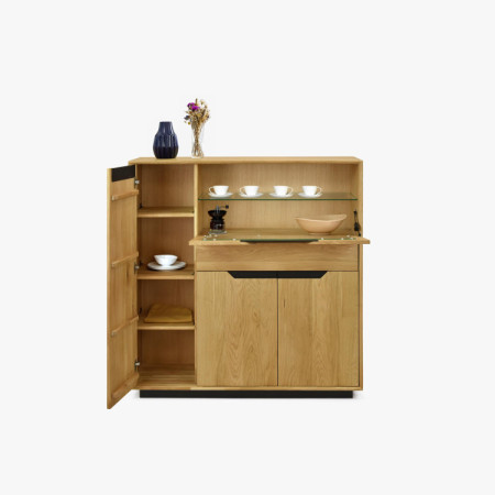 Holz-Eichen-Buffetschrank