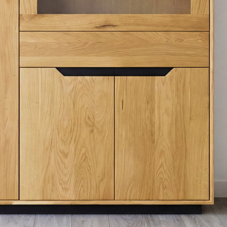 Holz-Eichen-Buffetschrank